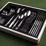 KINGHOFF SZTUĆCE ZESTAW 24 ELEMENTY STAL