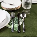 KINGHOFF SZTUĆCE ZESTAW 24 ELEMENTY STAL