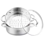 KLAUSBERG GARNEK DO GOTOWANIA NA PARZE 26cm 4,6L