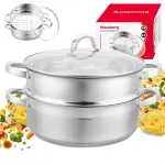 KLAUSBERG GARNEK DO GOTOWANIA NA PARZE 28cm 6L