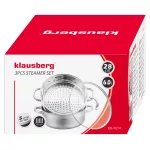 KLAUSBERG GARNEK DO GOTOWANIA NA PARZE 28cm 6L