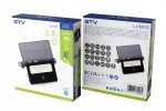 NAŚWIETLACZ SOLARNY LUMOS Z CZUJ.RUCHU I ZMIERZCHU, LED, 850lm, 6400K, 1800mAh WYMIENNA, IP65