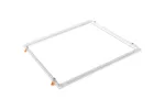 RAMA DO MONTAŻU PODTYNKOWEGO PANELI LED 60x60cm, ALUMINIUM, BIAŁY