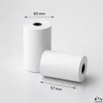 Qoltec Rolka termiczna 57 x 7 | 55g/m2 | 10szt. | BPA free
