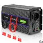 Qoltec Przetwornica napięcia Monolith 2000 MS Wave | 12V na 230V | 1000/2000W | USB