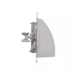 Simon 55 WMDB-0B2xxx-143 Wyjście kablowe (moduł). Dopuszczalna średnica przyłączanego przewodu: 6,2-14,5 mm; Aluminium mat