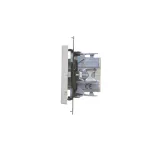 Simon 55 WMDL-040123-143 Przycisk roletowy (moduł) 10 A, 250 V~, szybkozłącza; Aluminium mat