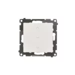 Simon 55 WMDL-040123-111 Przycisk roletowy (moduł) 10 A, 250 V~, szybkozłącza; Biały mat