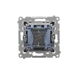 Simon 54 WMDL-061x2x-049 Łącznik schodowy z podświetleniem LED (moduł) 16AX, 250V~, zaciski śrubowe; czarny
