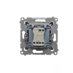Simon 54 WMDL-050xxx-049 Łącznik świecznikowy (moduł) 10AX, 250V~, szybkozłącza; czarny