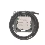 Simon 54 WMDR-14xxx1-049 Regulator temperatury z wyświetlaczem z czujnikiem zewnętrznym (moduł) 16(2) A, 230V~; czarny *W komplecie czujnik zewnętrzny (sonda)