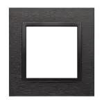 Simon 54 Nature WMDZ-0110xS-083 Ramka 1-krotna Nature-Metal, INOX DARK, IP20/IP44* (*IP44-należy zastosować uszczelkę ramki DUN1)