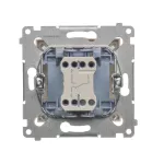 Simon 54 WMDL-060xxx-041 Łącznik schodowy (moduł) 10AX, 250V~, szybkozłącza; kremowy