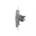 Simon 54 WMDT-0020xx-043 Gniazdo telefoniczne podwójne RJ12 (moduł); srebrny mat