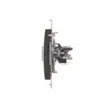 Simon 54 WMDT-0020xx-048 Gniazdo telefoniczne podwójne RJ12 (moduł); antracyt
