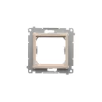 Simon 54 WMDZ-74x3xx-041 Adapter (przejściówka) na osprzęt standardu 45 × 45 mm; kremowy *Do gniazd teleinformatycznych Simon Connect