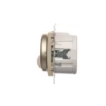 Simon 54 WMDR-001R00-044 Łącznik z czujnikiem ruchu z przekaźnikiem (moduł) 8(2) A, 230V~; złoty mat *Wymagana instalacja 3-przewodowa