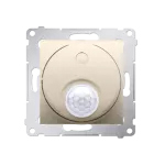 Simon 54 WMDR-001R0x-044 Łącznik z czujnikiem ruchu (moduł) 20-500 W; złoty mat