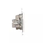Simon 55 WMDA-021002-111 Gniazdo antenowe R-TV przelotowe 10 dB (moduł). 1x Wejście: 5÷862 MHz; Biały mat