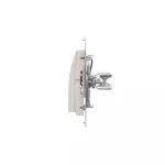 Simon 54 WMDO-S14Bx1-011 Oprawa oświetleniowa LED, 14 V DC, 0.56 W, białe neutralne 4000K; biały !Wymagany zasilacz 14V