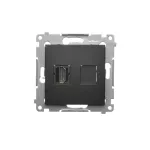 Simon 54 WMDH-0XXXX1-049 Gniazdo HDMI (moduł); czarny