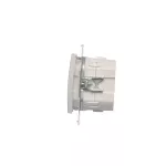 Simon 54 WMDC-008N5P-043 Łącznik/Przycisk roletowy podwójny elektroniczny (moduł) 230 V; srebrny mat