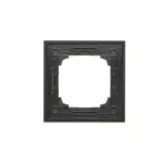 Simon 55 WMDZ-0110xZ-190 Ramka 1-krotna Nature; Inox czarny