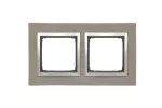 Simon 54 Nature WMDZ-0120xS-096 Ramka 2-krotna Nature-Beton, MOKRA ROBOTA, IP20/IP44* (*IP44-należy zastosować zestaw uszczelek DUN2)