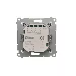 Simon 54 WMDR-141xx1-011 Regulator temperatury z wyświetlaczem z czujnikiem wewnętrznym (moduł) 16(2) A, 230V~; biały