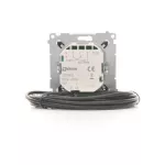 Simon 54 WMDR-14xxx1-048 Regulator temperatury z wyświetlaczem z czujnikiem zewnętrznym (moduł) 16(2) A, 230V~; antracyt *W komplecie czujnik zewnętrzny (sonda)