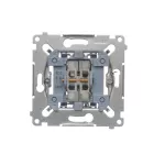 Simon 54 WMDL-042xx4-0xx Łącznik roletowy trójpozycyjny 1-0-2 (mechanizm); 10A, 250V~, szybkozłącza