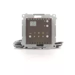 Simon 54 WMDR-14xxx1-046 Regulator temperatury z wyświetlaczem z czujnikiem zewnętrznym (moduł) 16(2) A, 230V~; brąz mat *W komplecie czujnik zewnętrzny (sonda)
