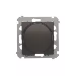 Simon 54 WMDR-010x0x-046 Regulator 1–10 V (moduł). Do załączania i regulacji źródeł światła z zasilaczami sterowanymi napięciem 1–10 V; brąz mat