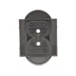 Simon 54 WMDW-P0131x-046 Pokrywa gniazda podwójnego z przesłonami do ramek PREMIUM; brąz mat