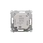 Simon 54 WMDO-Sxxxx1-043 Oprawa oświetleniowa LED, 230 V AC, 1.1 W, białe ciepłe 3000K; srebrny mat