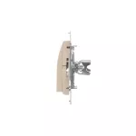 Simon 54 WMDO-SA14x1-041 Oprawa oświetleniowa LED, 14 V DC, 0.56 W, białe zimne 5700K; kremowy !Wymagany zasilacz 14V