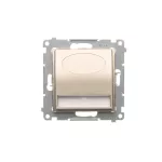 Simon 54 WMDO-SA14x1-044 Oprawa oświetleniowa LED, 14 V DC, 0.56 W, białe zimne 5700K; złoty mat !Wymagany zasilacz 14V