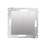 Simon 54 GO WMDS-004xX2-043 Ściemniacz do pasków RGBW 12-24 V, 4 kanałowy, sterowany smartfonem [Wi-Fi] - DIMMER RGB (moduł); srebrny mat