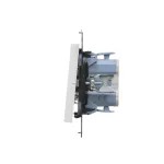 Simon 55 WMDL-0102xx-111 Łącznik jednobiegunowy (moduł) 10 AX, 250 V~, szybkozłącza; Biały mat