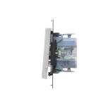 Simon 55 WMDL-0107xx-114 Łącznik świecznikowy (moduł) 10 AX, 250 V~, szybkozłącza; Jasnoszary mat