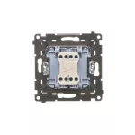 Simon 55 WMDL-0103xx-116 Łącznik schodowy (moduł) 10 AX, 250 V~, szybkozłącza; Grafitowy mat