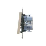 Simon 55 WMDL-0104xx-144 Łącznik krzyżowy (moduł) 10 AX, 250 V~, szybkozłącza; Szampański mat