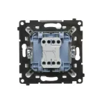 Simon 55 WMDL-0106Lx-144 Łącznik krzyżowy bez piktogramu (moduł) 10 AX, 250 V~, szybkozłącza; Szampański mat