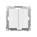 Simon 55 WMDS-004xL1-111 Ściemniacz do LED ściemnialnych, klawiszowy, 15-200 W, 230 V (moduł); Biały mat