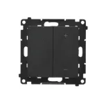 Simon 55 WMDS-004xL1-149 Ściemniacz do LED ściemnialnych, klawiszowy, 15-200 W, 230 V (moduł); Czarny mat