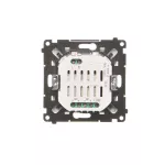 Simon 55 WMDL-TEZ2-143 Łącznik/przycisk roletowy podwójny, elektroniczny (moduł); Aluminium mat