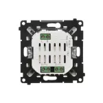 Simon 55 WMDL-TEW2-111 Łącznik elektroniczny podwójny z funcją przycisku lub łącznika czasowego, 2x10 A, 230 V (moduł); Biały mat