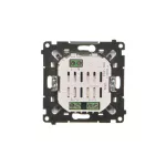 Simon 55 WMDL-TEW2-143 Łącznik elektroniczny podwójny z funcją przycisku lub łącznika czasowego, 2x10 A, 230 V (moduł); Aluminium mat