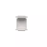 Simon 55 WMYZ-500005-143 Zaślepka otworu wtyku RJ45/RJ12 do pokrywy gniazda teleinformatycznego; Aluminium mat