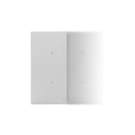 Simon 55 WMDL-K1224x-143 Klawisz połówkowy bez piktogramu do produktów elektronicznych; Aluminium mat